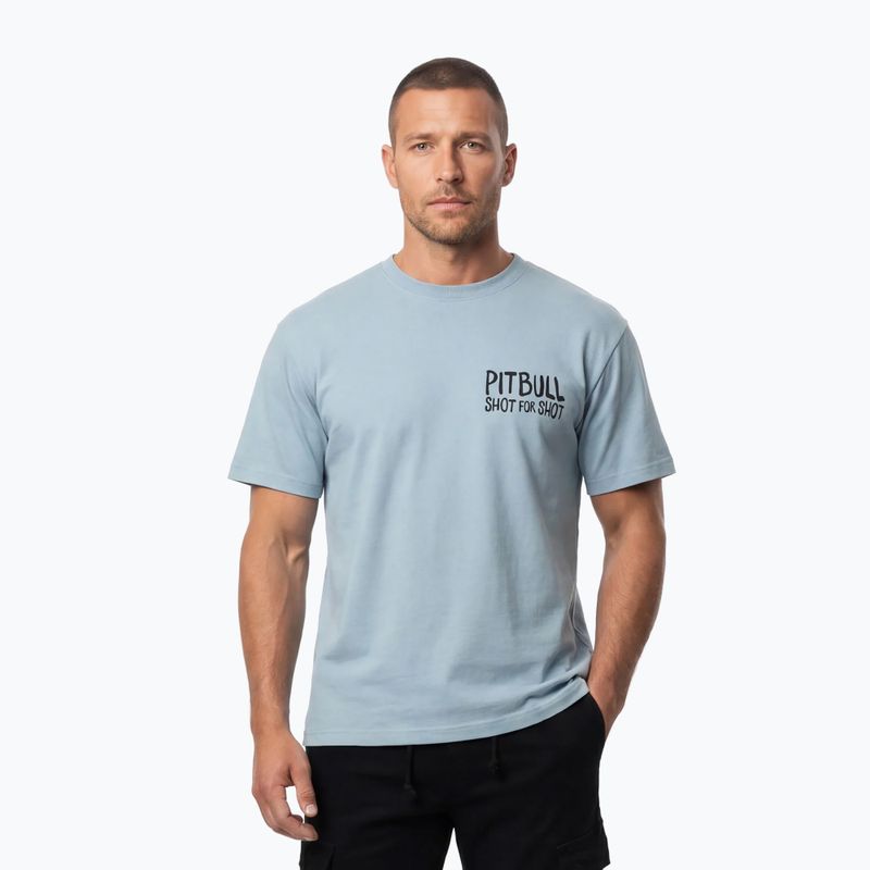 Pitbull Shot für Shot Herren-T-Shirt blau