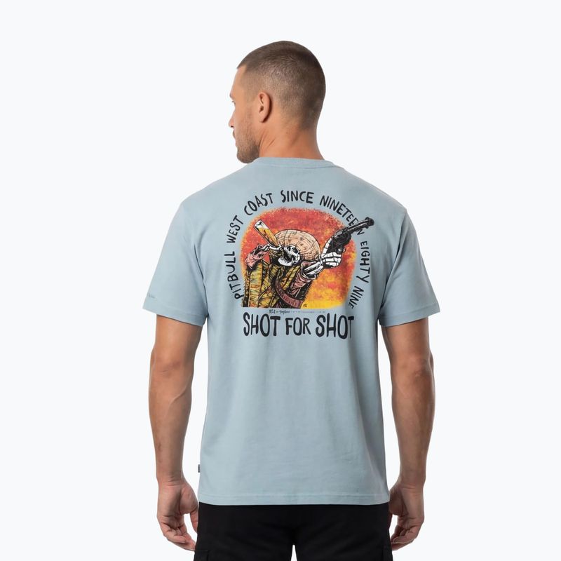 Pitbull Shot für Shot Herren-T-Shirt blau 3