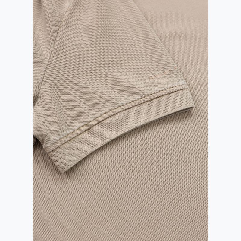 Herren Pitbull Washed Polo Shirt hellsand 5