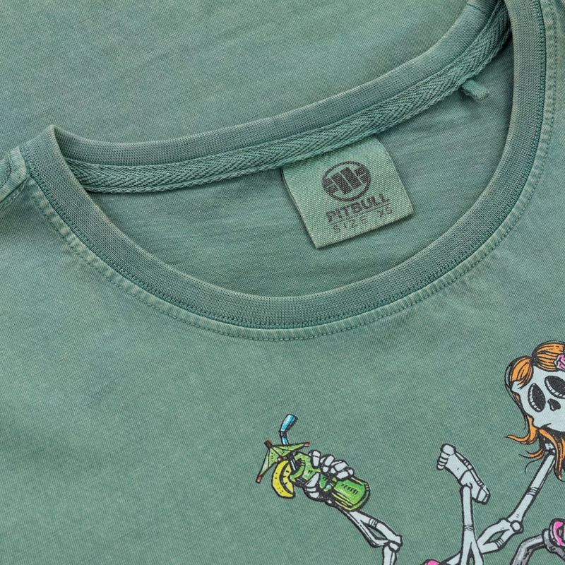 Pitbull Cruisinandboozin Frauen-T-Shirt mint 5