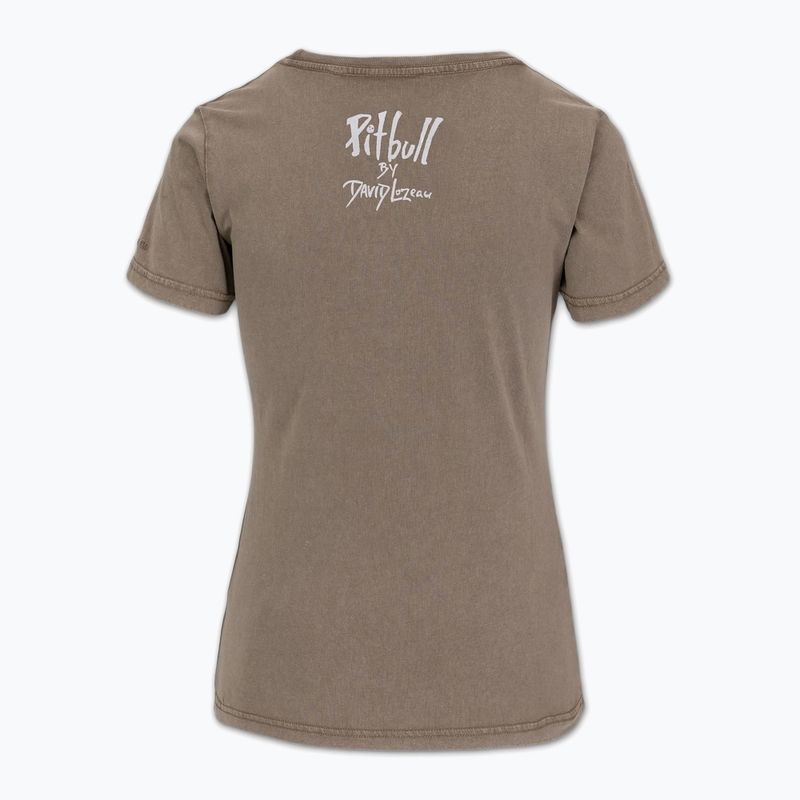 Pitbull Cruisinandboozin Damen-T-Shirt dunkelbraun 5