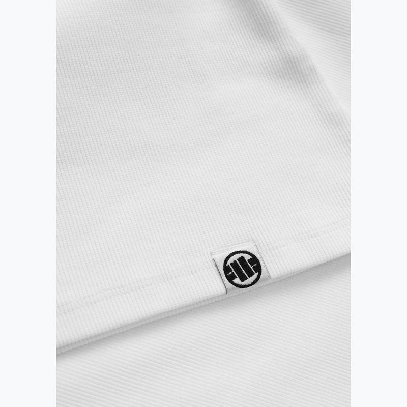 Damen-Langarmshirt Pitbull Rib weiß 8