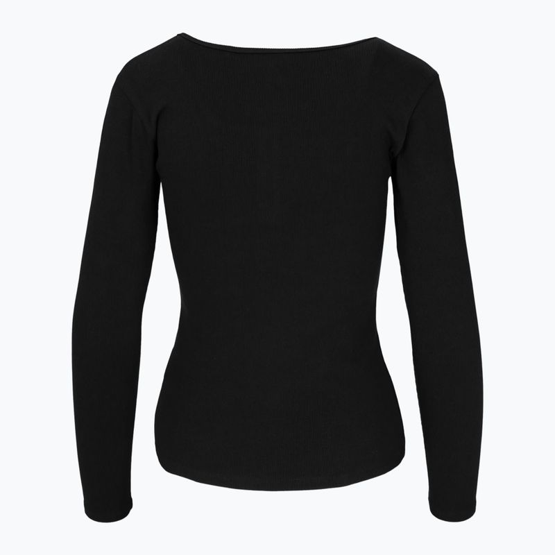 Damen-Langarmhemd Pitbull Rib schwarz 6