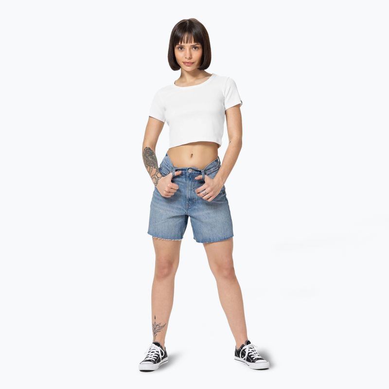 Pitbull Cropped weißes Damen-T-Shirt 2