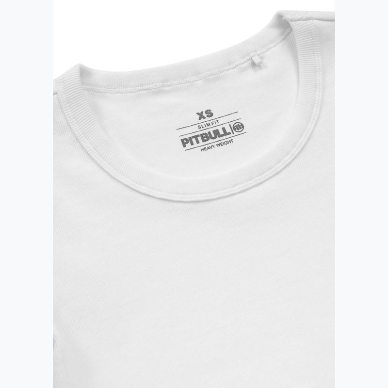Pitbull Cropped weißes Damen-T-Shirt 6