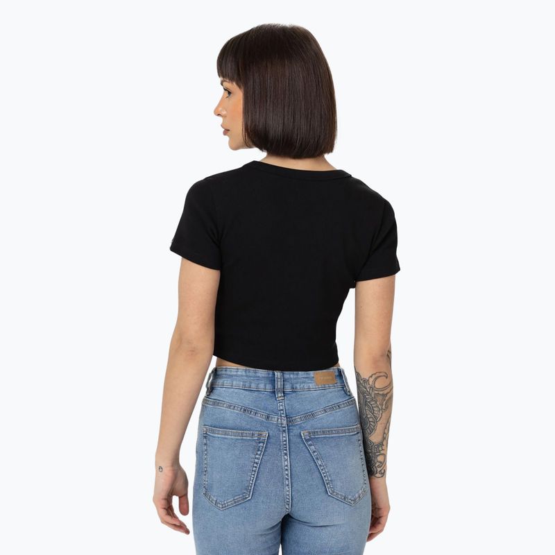 Pitbull Cropped Damen-T-Shirt schwarz 3