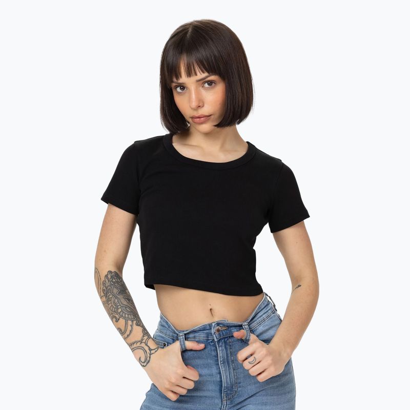 Pitbull Cropped Damen-T-Shirt schwarz 4