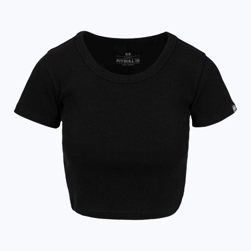 Pitbull Cropped Damen-T-Shirt schwarz 5