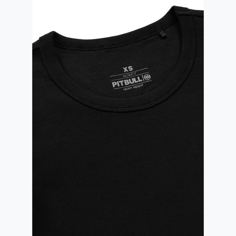 Pitbull Cropped Damen-T-Shirt schwarz 7