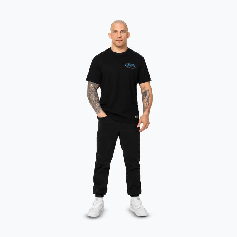 Pitbull Herren-T-Shirt Midnight schwarz 2