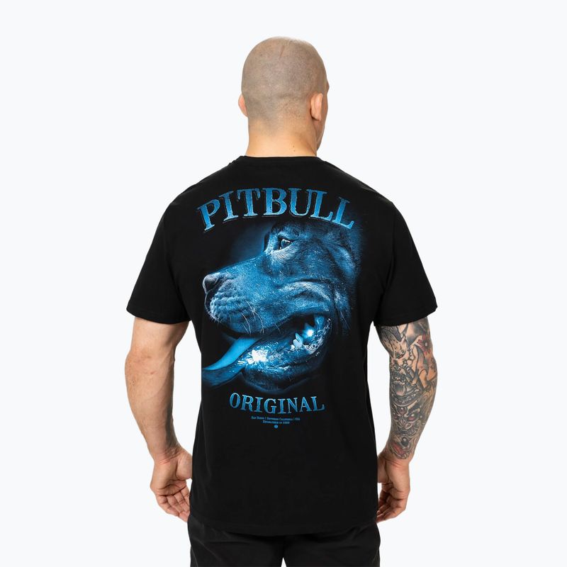 Pitbull Herren-T-Shirt Midnight schwarz 3
