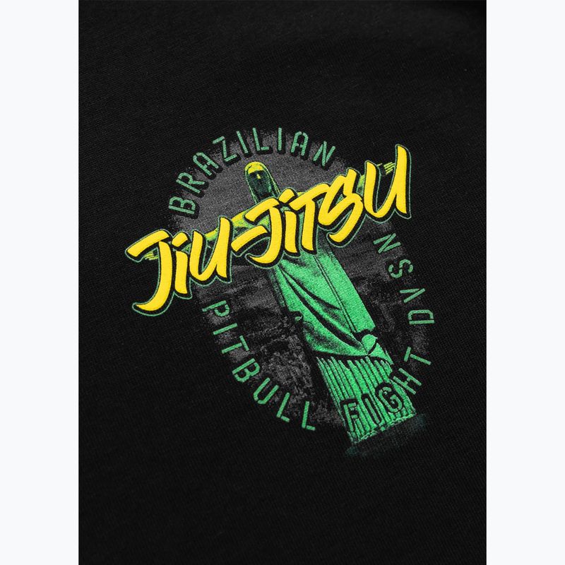 Pitbull BJJ FIGHT DVSN Männer-T-Shirt schwarz 4