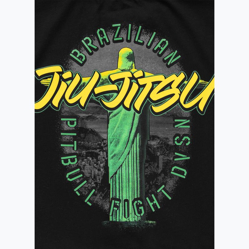 Pitbull BJJ FIGHT DVSN Männer-T-Shirt schwarz 5