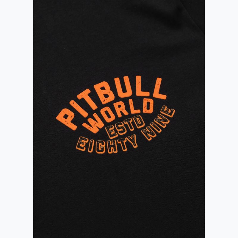 Pitbull Schutzengel Herren-T-Shirt schwarz 8