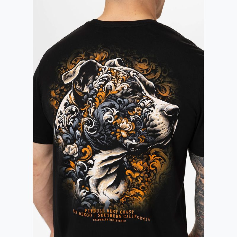 Pitbull Tattoo Herren-T-Shirt schwarz 4