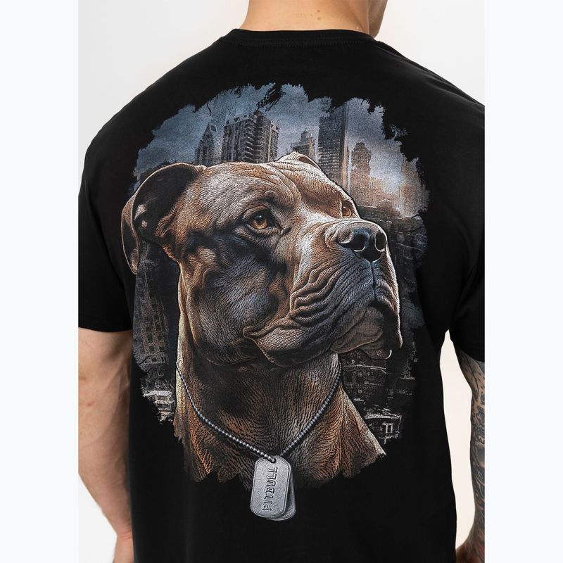 Pitbull Hero Herren-T-Shirt schwarz 4