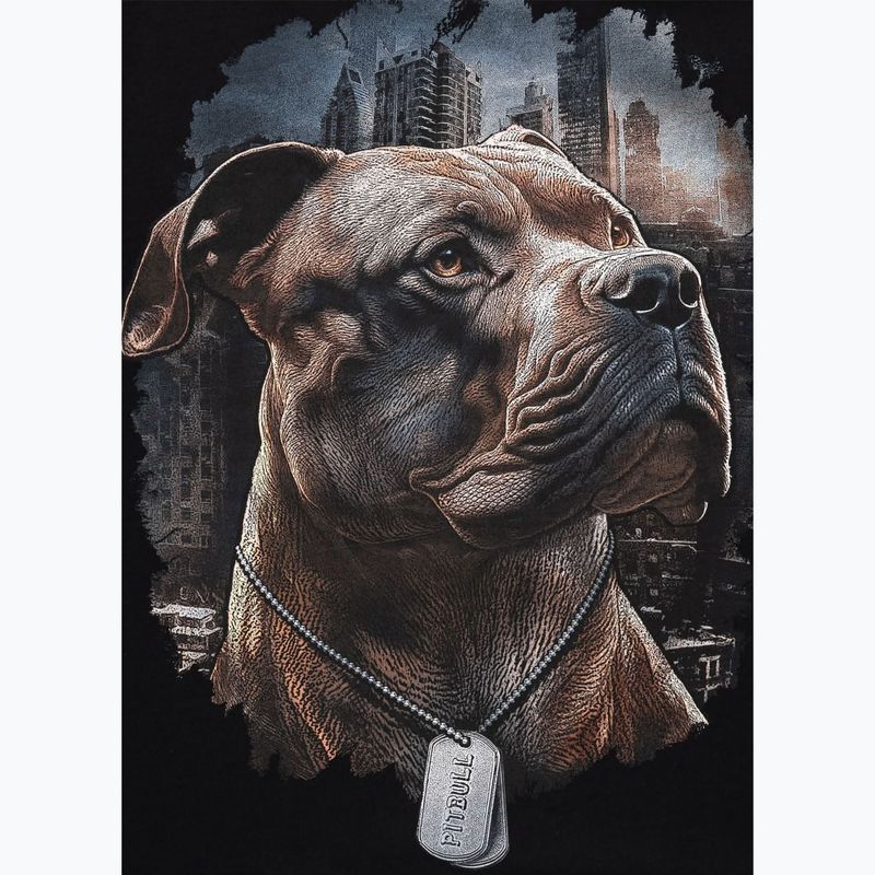 Pitbull Hero Herren-T-Shirt schwarz 9