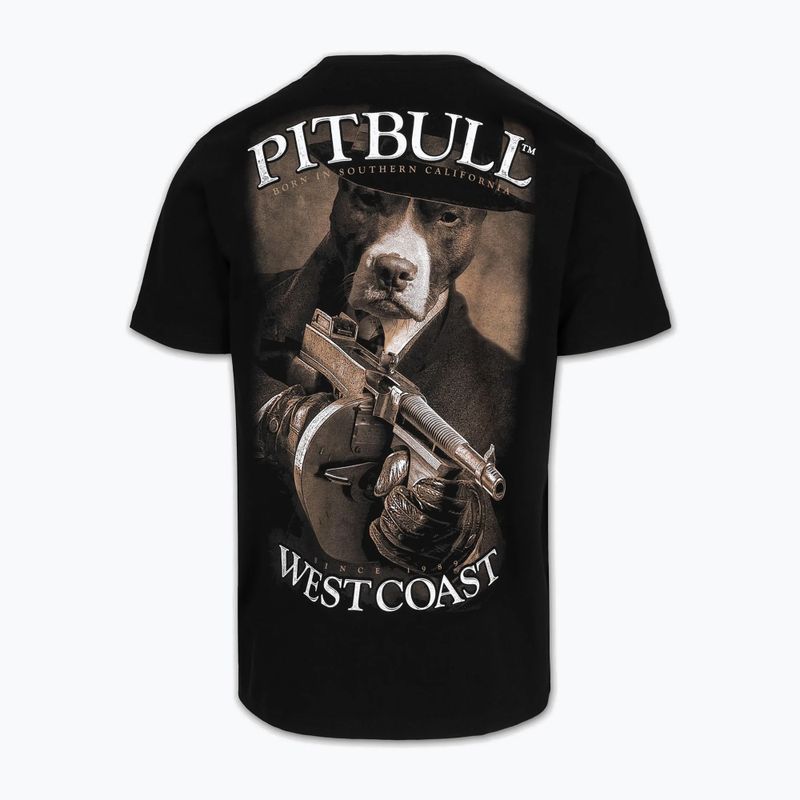 Pitbull Tommy Gun Herren-T-Shirt schwarz 6