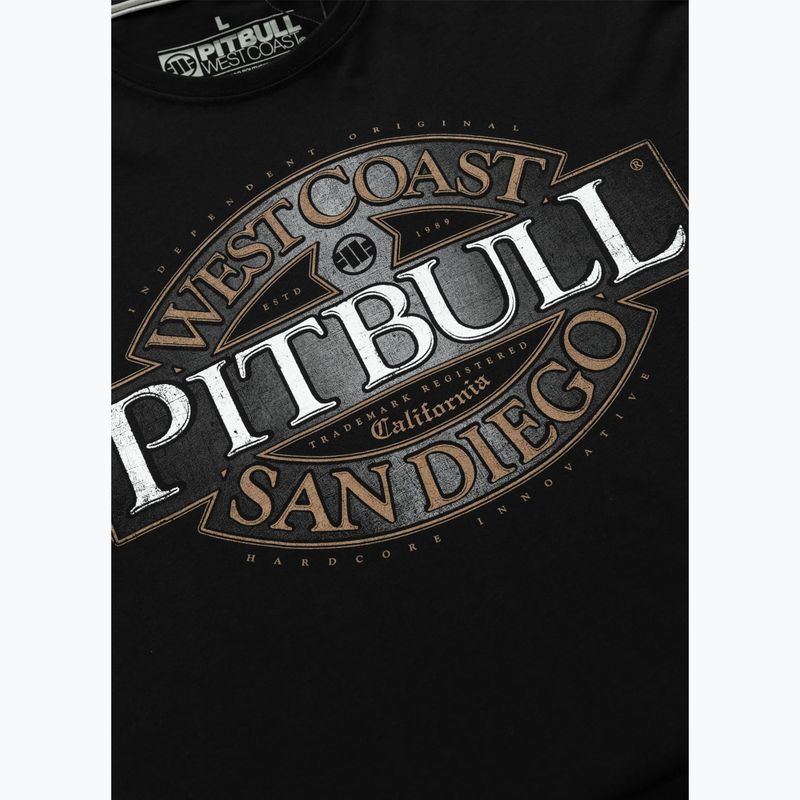Pitbull Tommy Gun Herren-T-Shirt schwarz 8