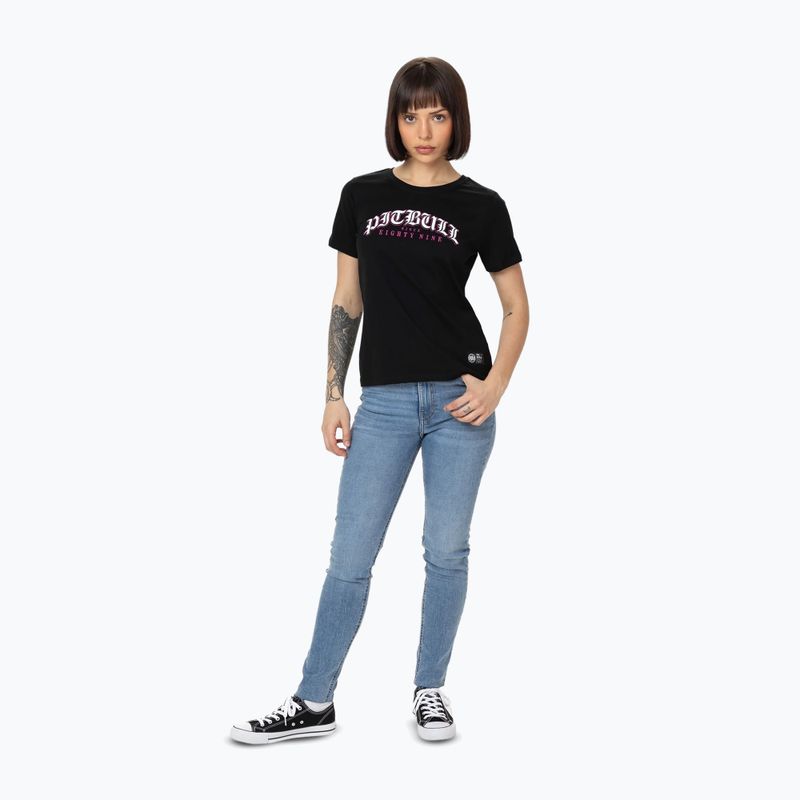Pitbull Tattoo Frauen-T-Shirt schwarz 2