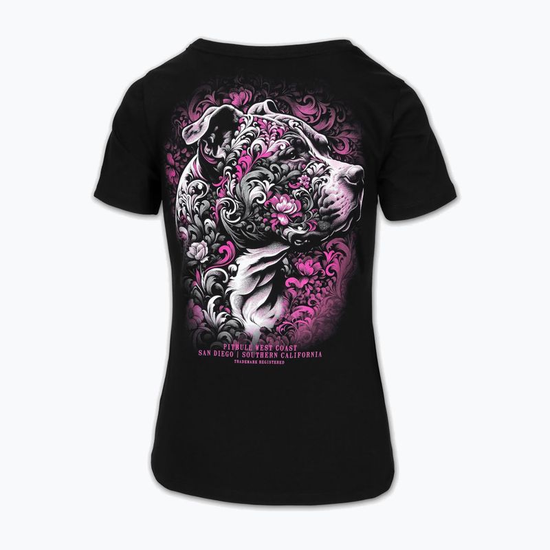Pitbull Tattoo Frauen-T-Shirt schwarz 6