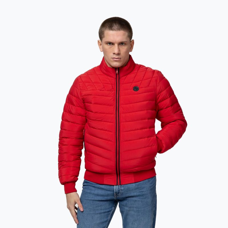 Herrenjacke Pitbull Naylor Padded red 5
