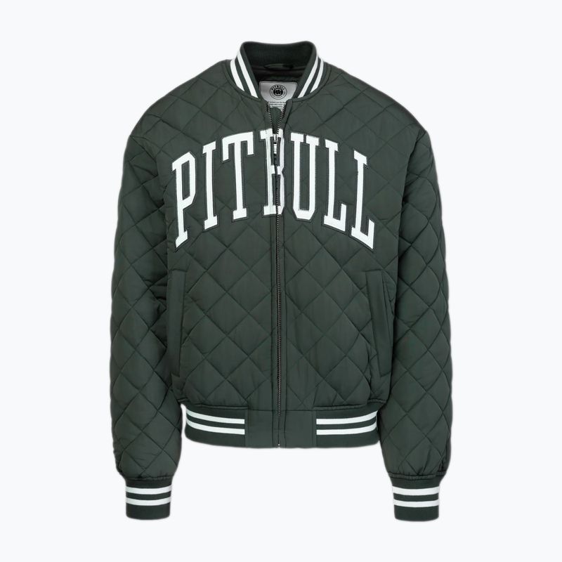 Herrenjacke Pitbull Jupiter Padded Baseball dark green 5