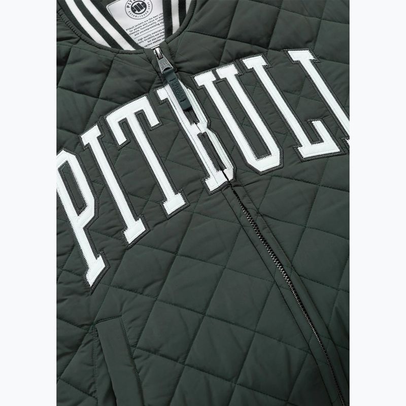 Herrenjacke Pitbull Jupiter Padded Baseball dark green 8