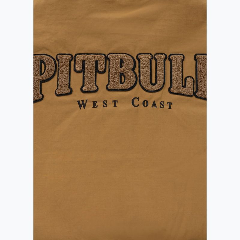 Herrenjacke Pitbull Radford Baseball honey yellow 9