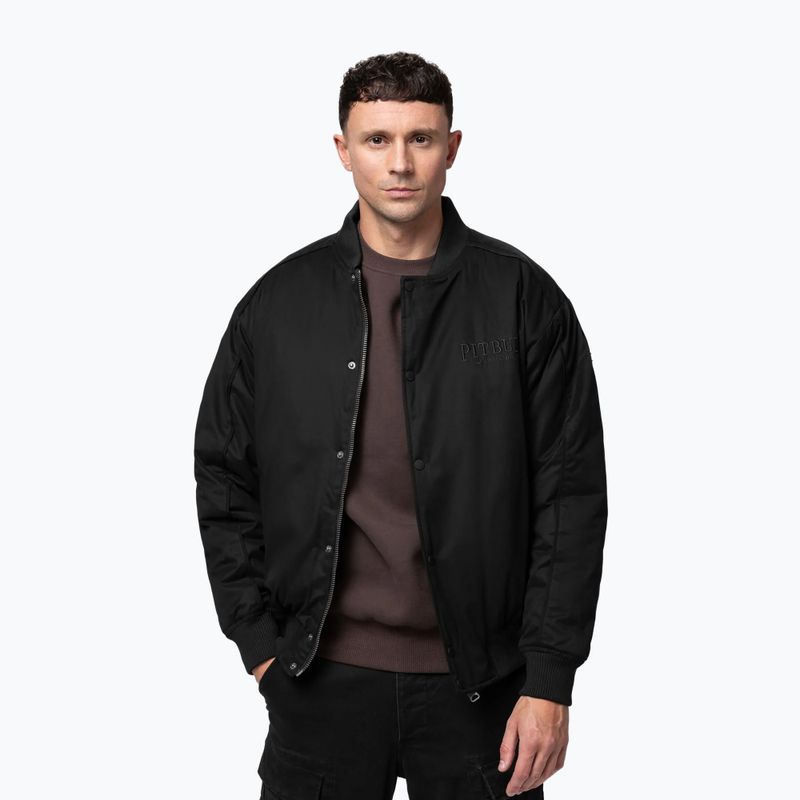 Herrenjacke Pitbull Radford Baseball black/black 4