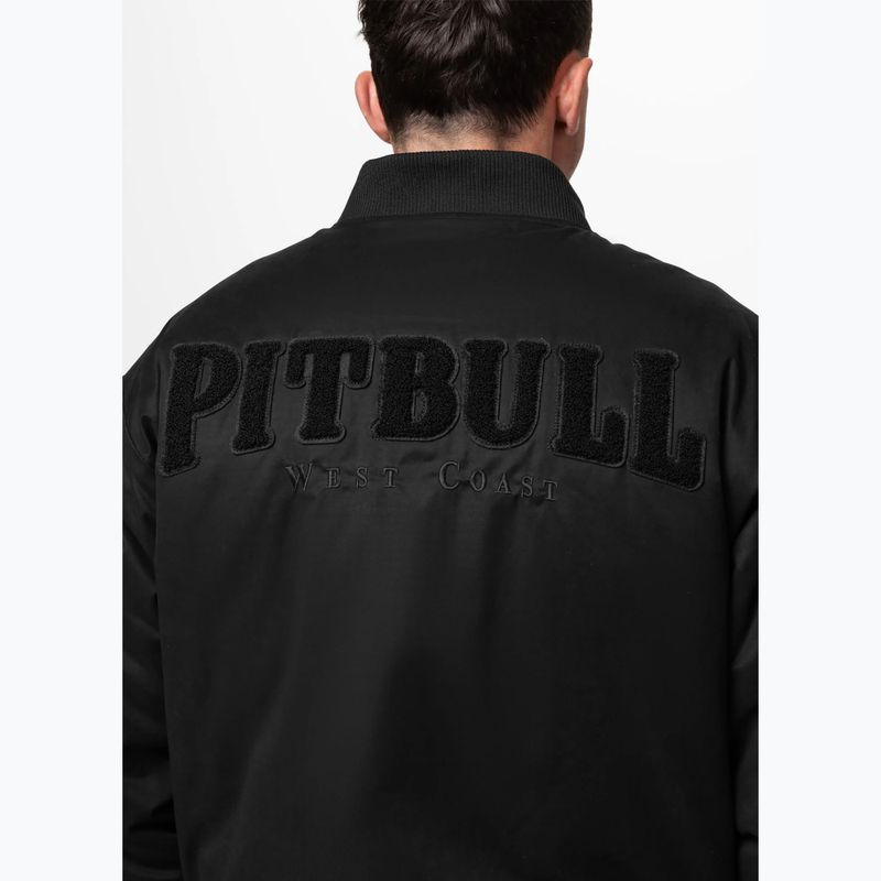 Herrenjacke Pitbull Radford Baseball black/black 5