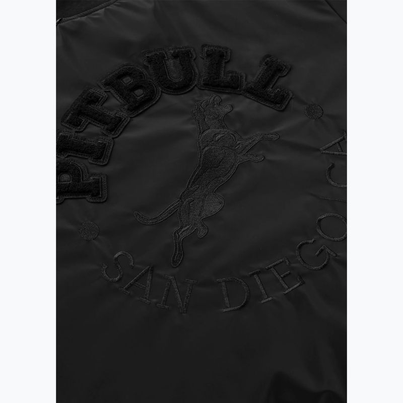 Herrenjacke Pitbull Manolito Baseball black/black 10