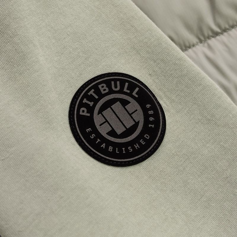 Herrenjacke Pitbull Palomar Padded Hooded Hybrid dusty salvia 9