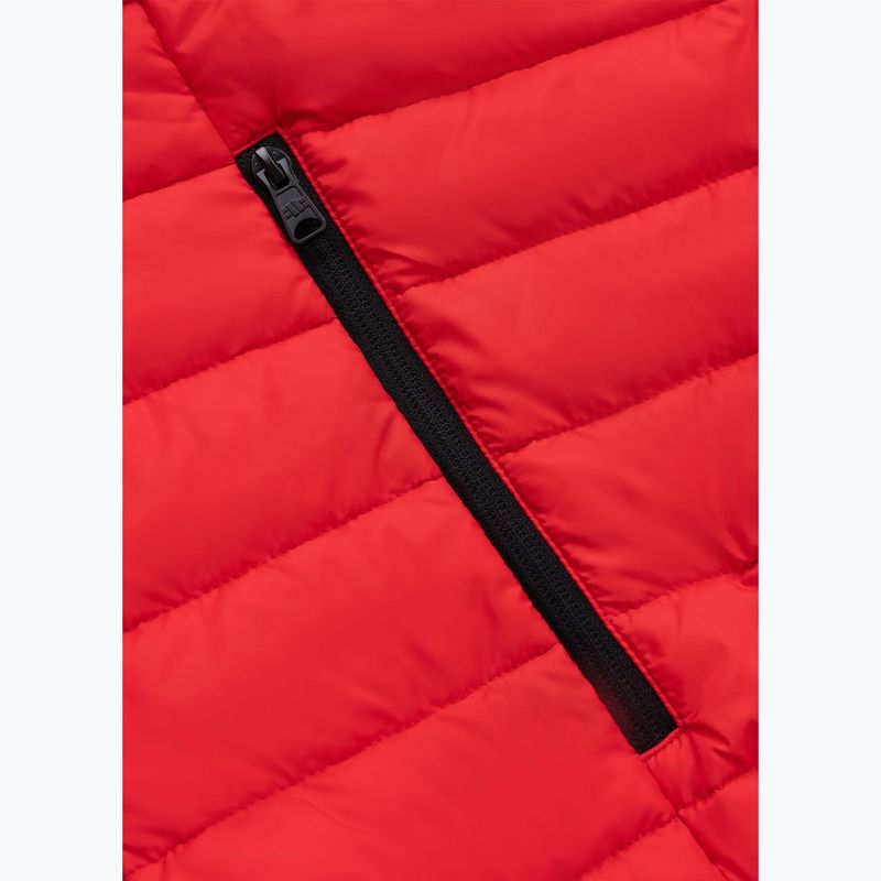 Herrenjacke Pitbull Palomar Padded Hooded Hybrid fluorescent/red 11