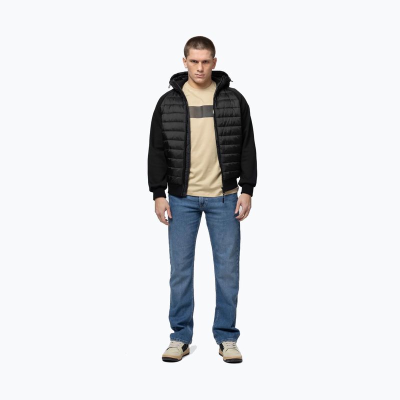 Herrenjacke Pitbull Palomar Padded Hooded Hybrid black 2