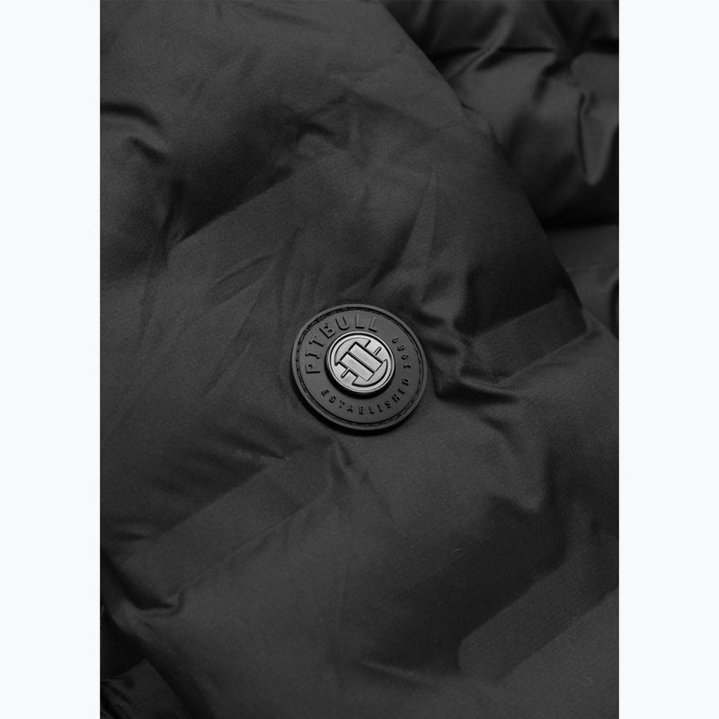 Herren-Winterjacke Pitbull Fisk Quilted Hooded black 8