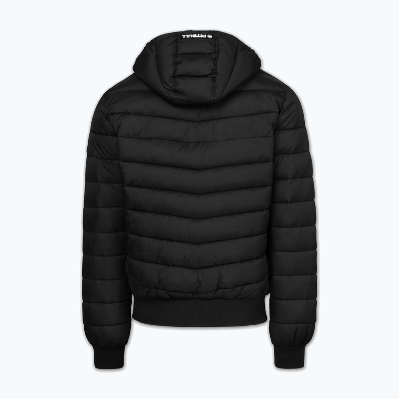 Herren Winterjacke Pitbull Rubio Quilted Hooded black 6