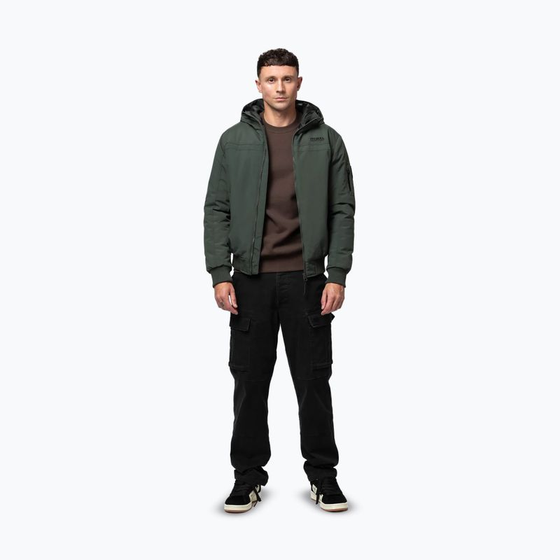Herren-Winterjacke Pitbull Balboa 2 Hooded dark green 2
