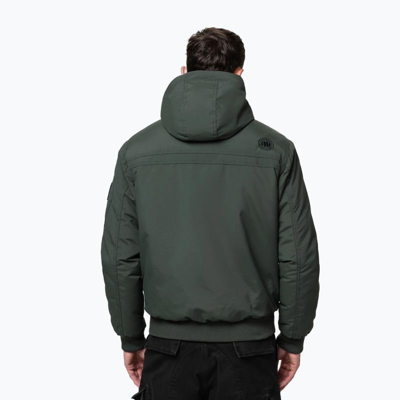 Herren-Winterjacke Pitbull Balboa 2 Hooded dark green 3