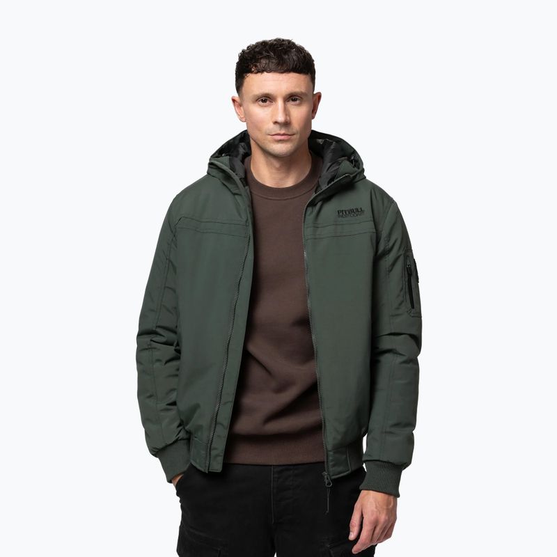 Herren-Winterjacke Pitbull Balboa 2 Hooded dark green 5