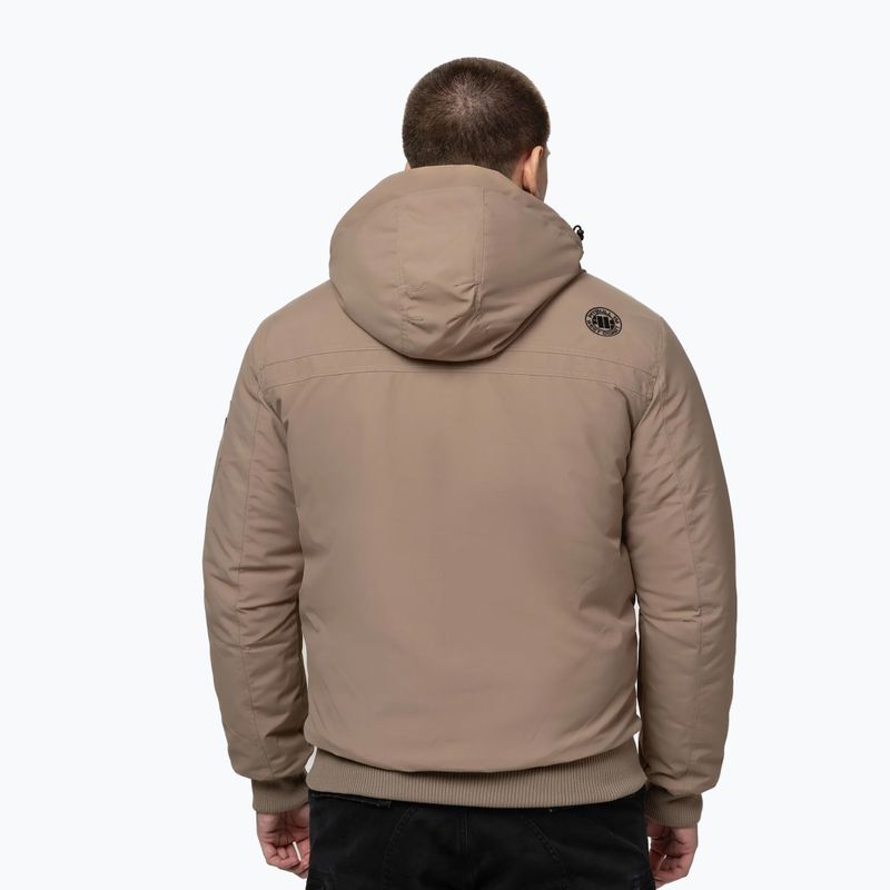 Herren Winterjacke Pitbull Balboa 2 Hooded dark sand 3
