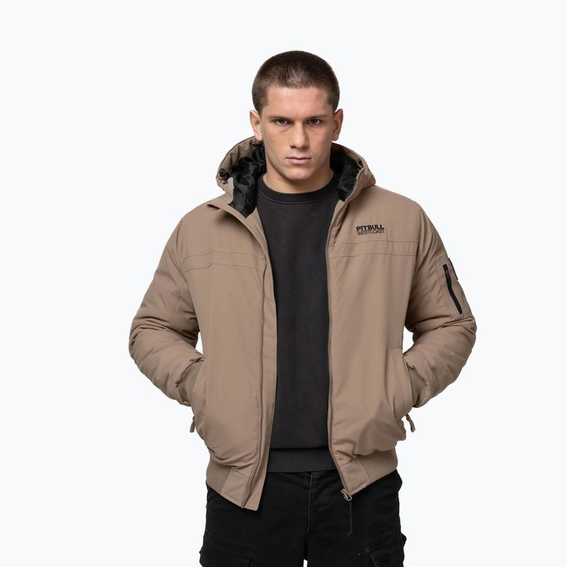 Herren Winterjacke Pitbull Balboa 2 Hooded dark sand 4