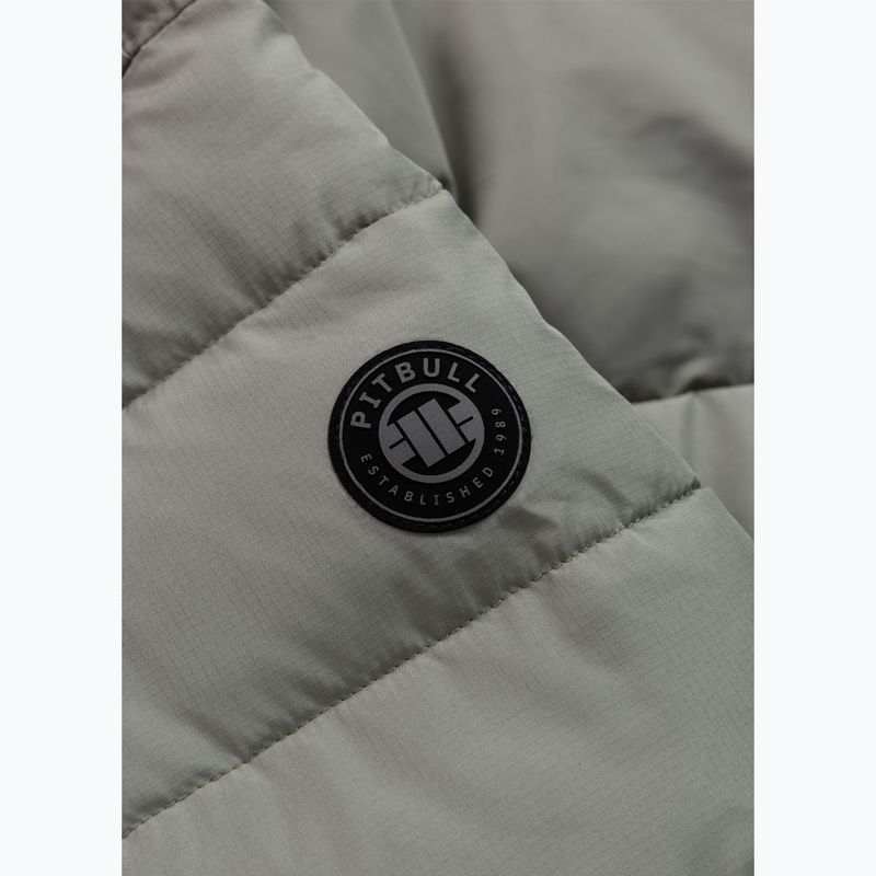 Herren Winterjacke Pitbull Dillon Quilted Hooded dusty salvia 10