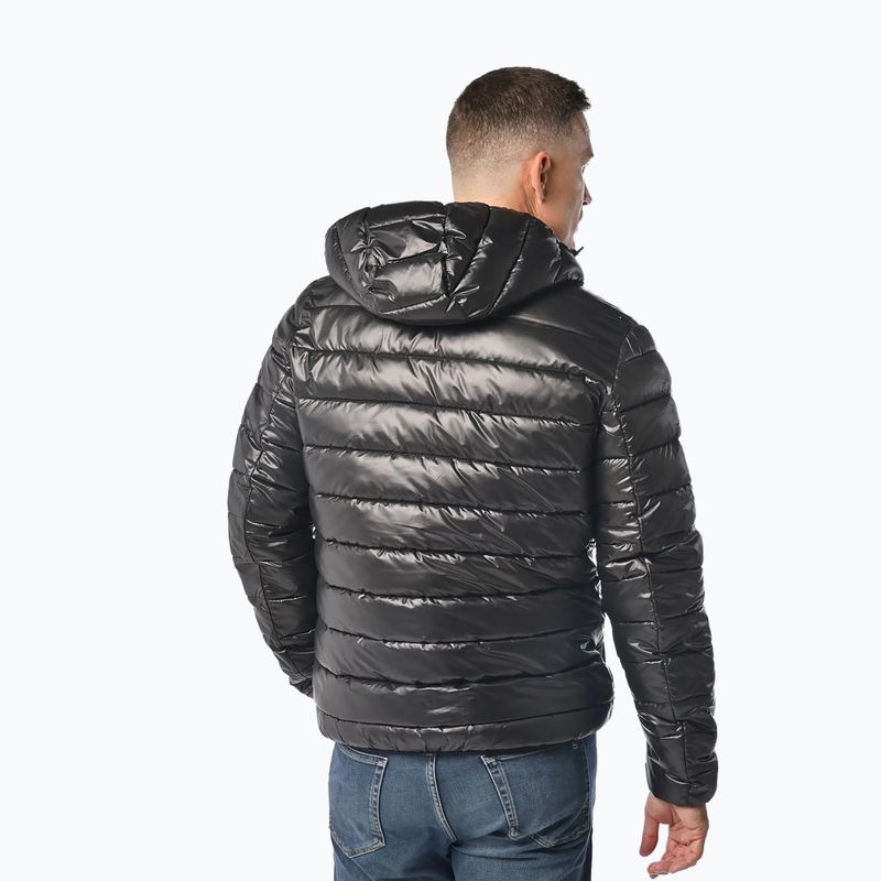 Herren Winterjacke Pitbull Shatto Quilted Hooded black 2