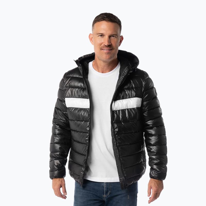 Herren Winterjacke Pitbull Shatto Quilted Hooded black 3