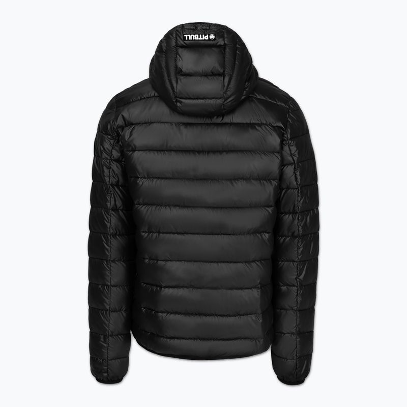 Herren Winterjacke Pitbull Shatto Quilted Hooded black 2