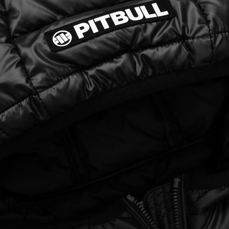 Herren Winterjacke Pitbull Shatto Quilted Hooded black 5