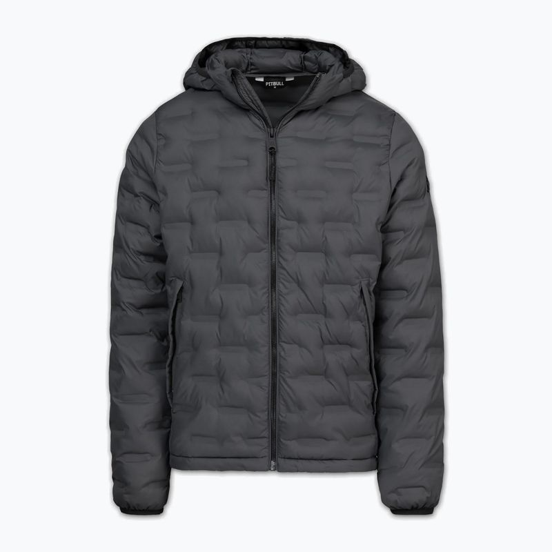 Herren-Winterjacke Pitbull Camino Quilted Hooded graphite 4