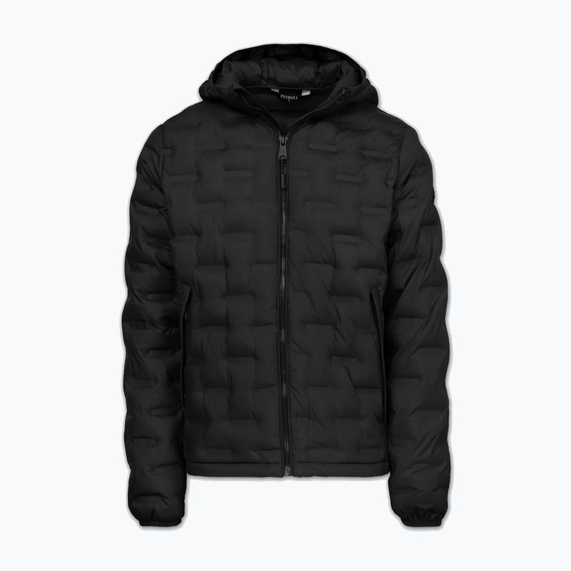 Herren-Winterjacke Pitbull Camino Quilted Hooded black 5