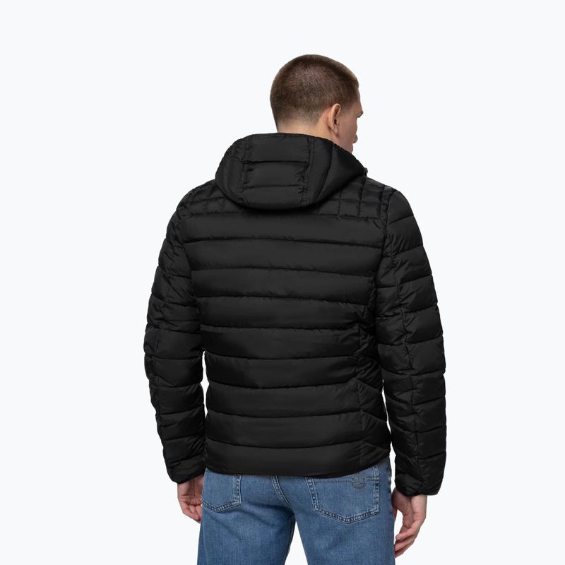 Herren-Winterjacke Pitbull Foothill Hooded Padded black 3